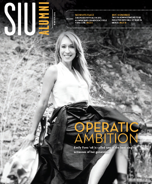 SIU alumni magazine cover