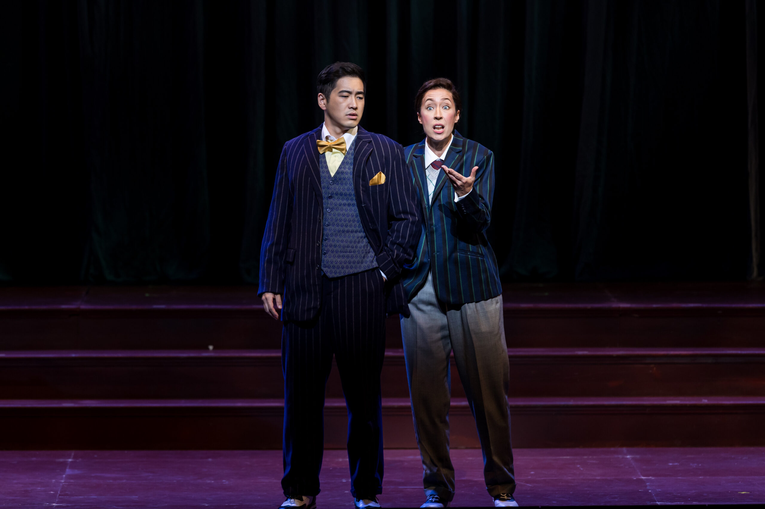 Nicklausse in Les Contes D'Hoffmann with Tenor Kang Wang (photo: Bruce Bennett for Palm Beach Opera)