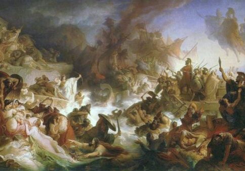 HAYMARKET_TheBattleofSalamisbyWilhelmvonKaulbach1868-1024x578