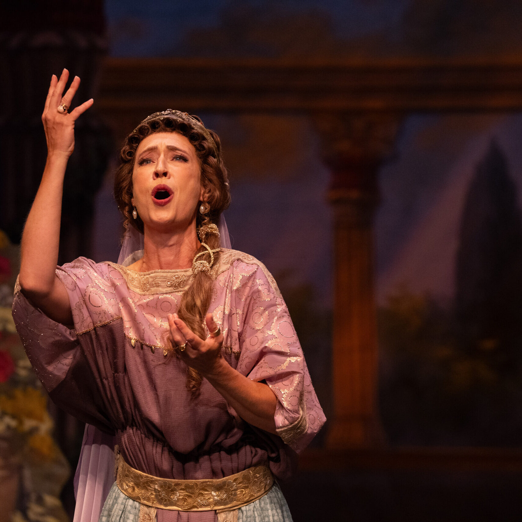 Mandane in Artaserse with Haymarket Opera (photo: Elliot Mandel)