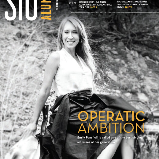SIU alumni magazine cover